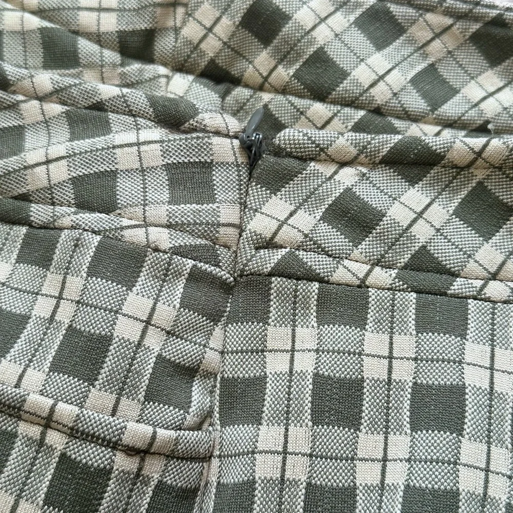 BCBGMAXAZRIA Vintage Plaid Mini Skirt